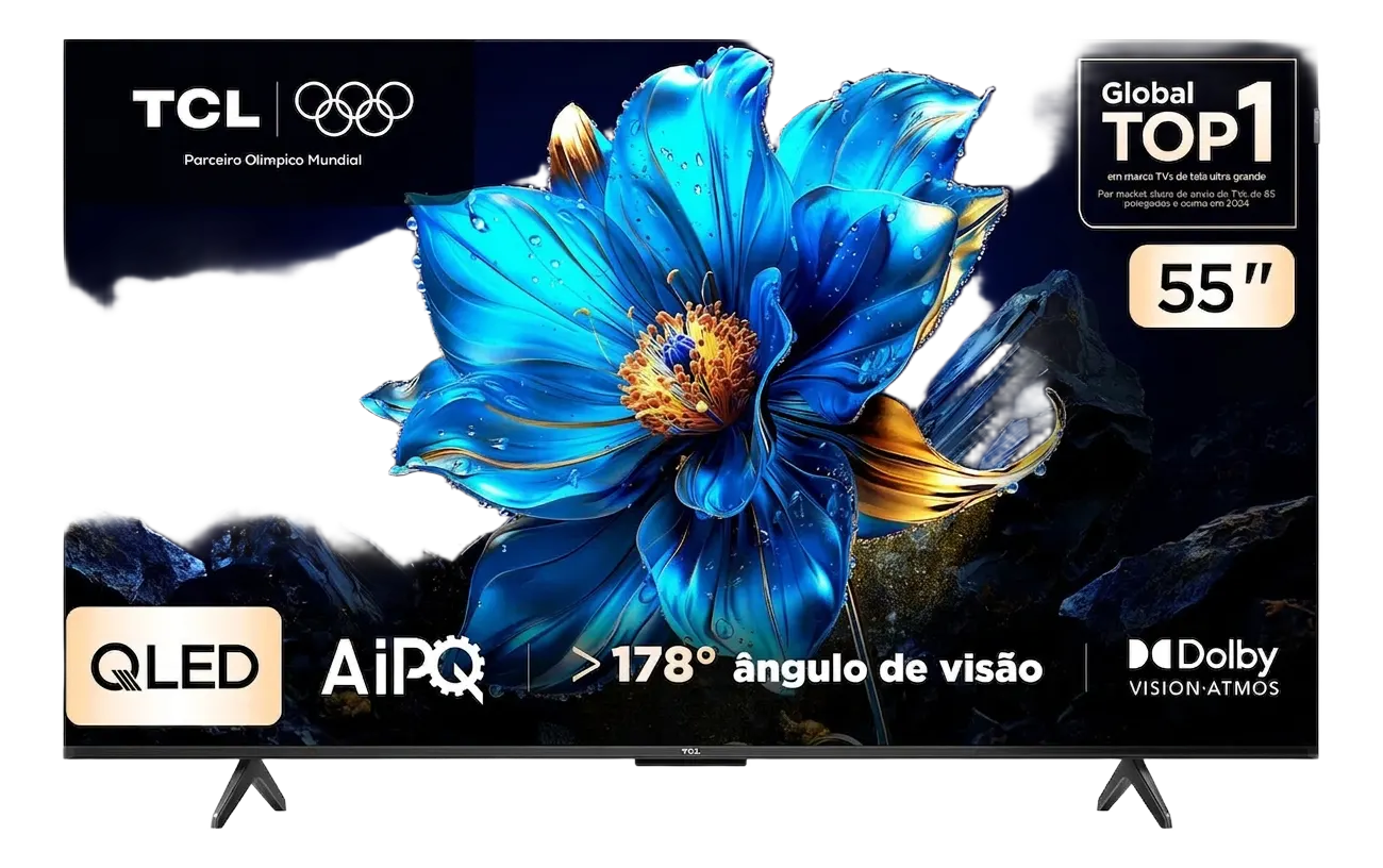 Smart TV TCL 55" QLED 4K