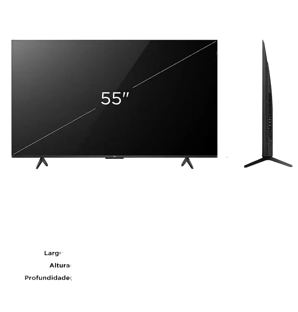 Smart TV TCL 55" QLED 4K