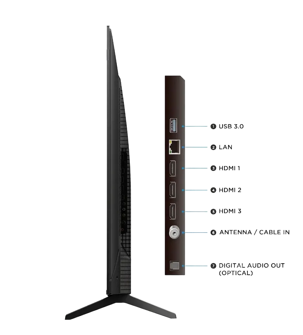Smart TV TCL 55" QLED 4K